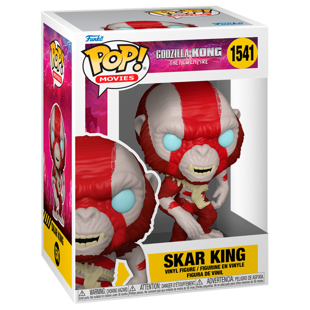 pop figure godzilla and kong the new empire scar king