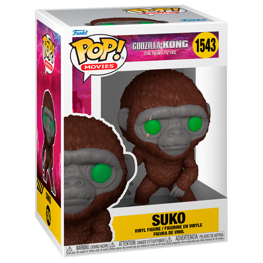 Figura POP Godzilla e Kong O Novo Império Suko