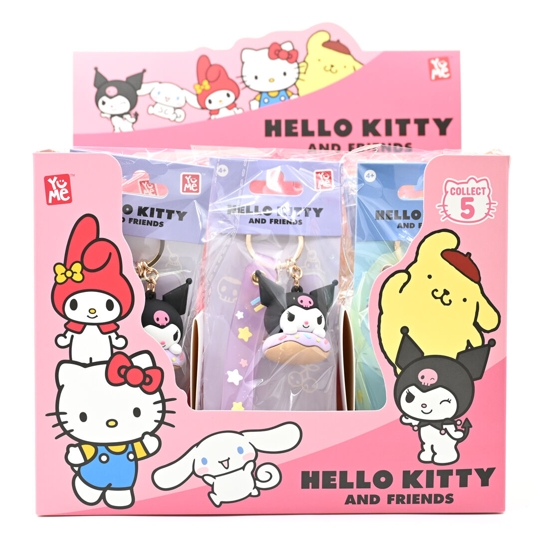 Hello Kitty donut keychains (assorted)