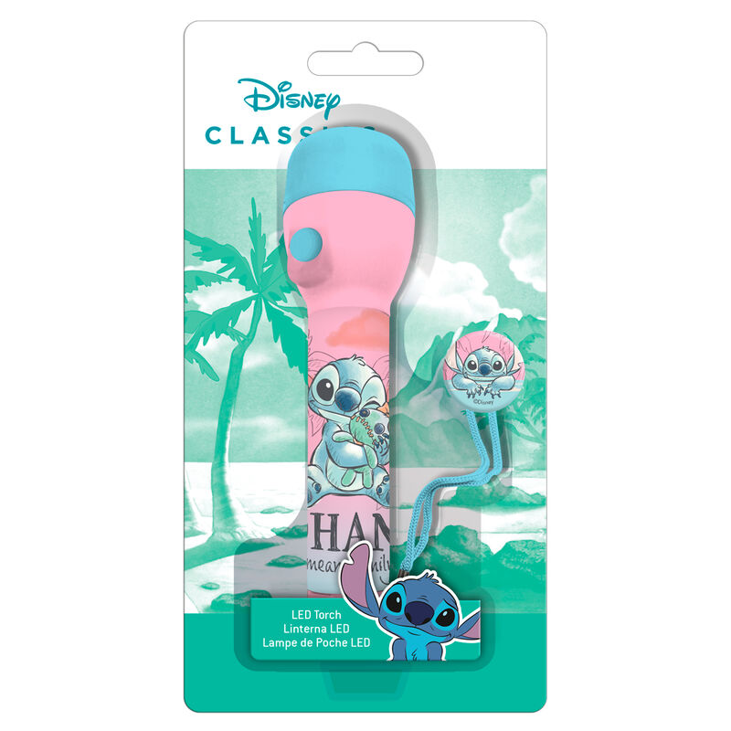 stich disney large led flashlight