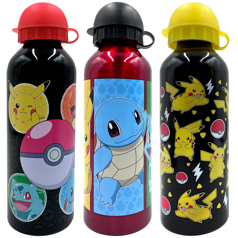 pokemon 500ml aluminum water bottle (assorted)