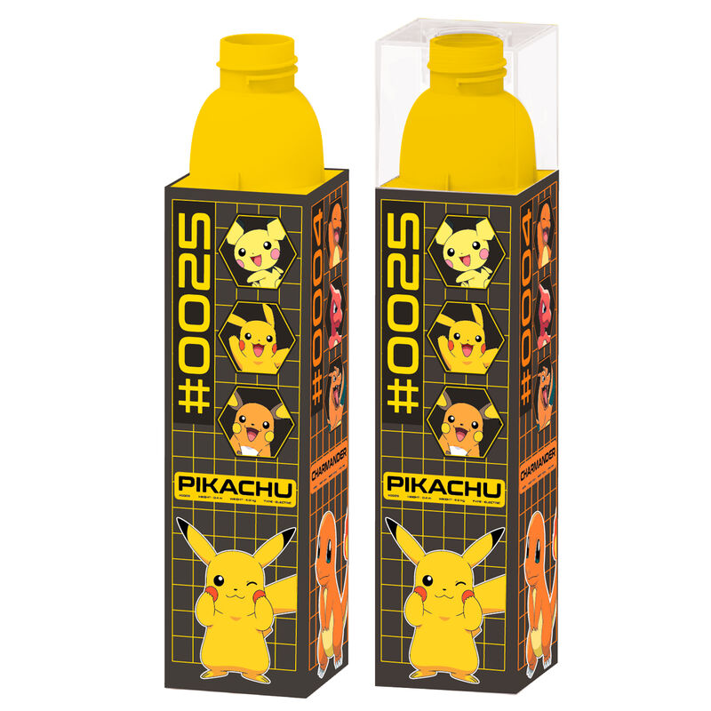 pikachu pokemon cube canteen 650ml