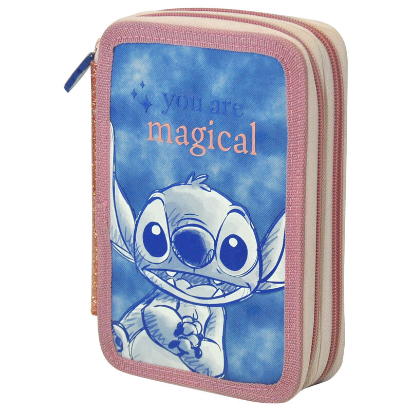 Stitch Disney Triple Pencil Case
