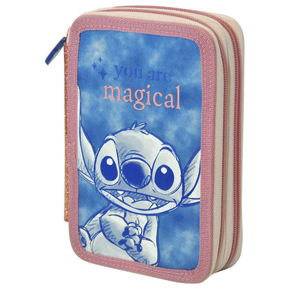 Stitch Disney Triple Pencil Case