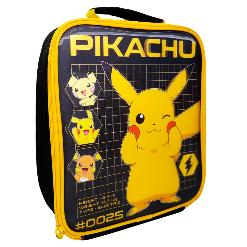 Pikachu Pokémon Lentikular Thermo Lunchtasche