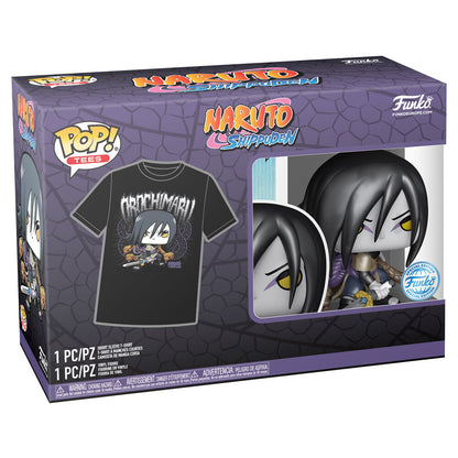 Set composto da statuetta POP e maglietta Naruto Shippuden Orochimaru