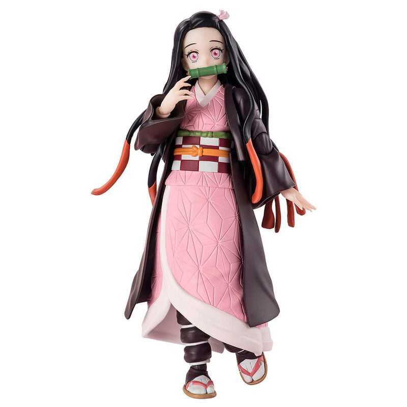 sh figuarts nezuko kamado demon slayer kimetsu no yaiba figure 13cm