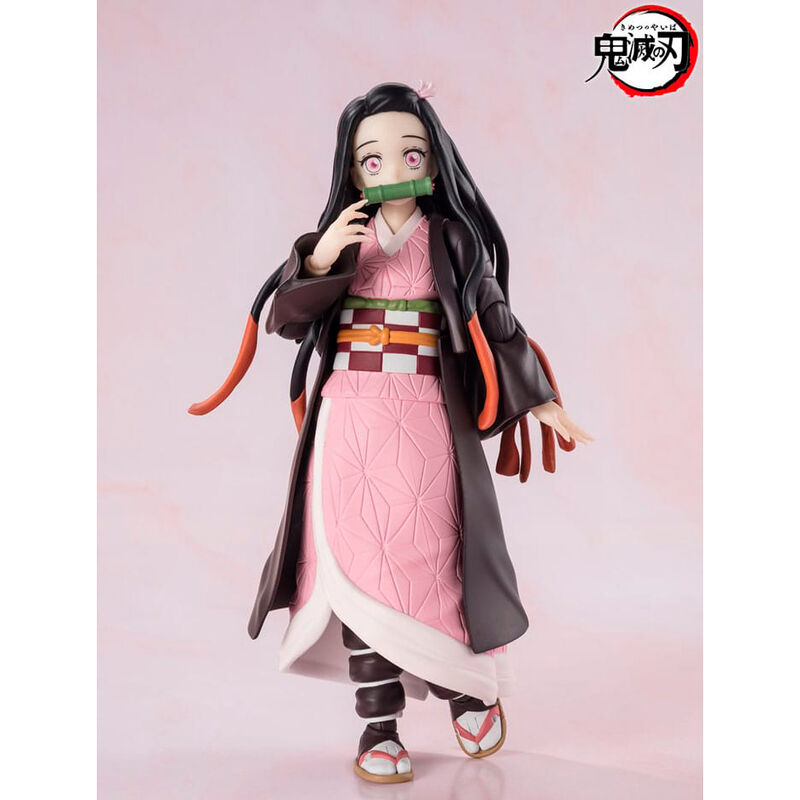 Figurka S H Figuarts Nezuko Kamado Demon Slayer Kimetsu no Yaiba 13cm
