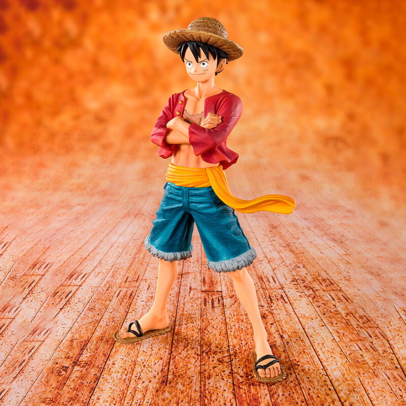 Figura Figuarts Zero Monkey D Luffy Sombrero de Paja One Piece 14cm