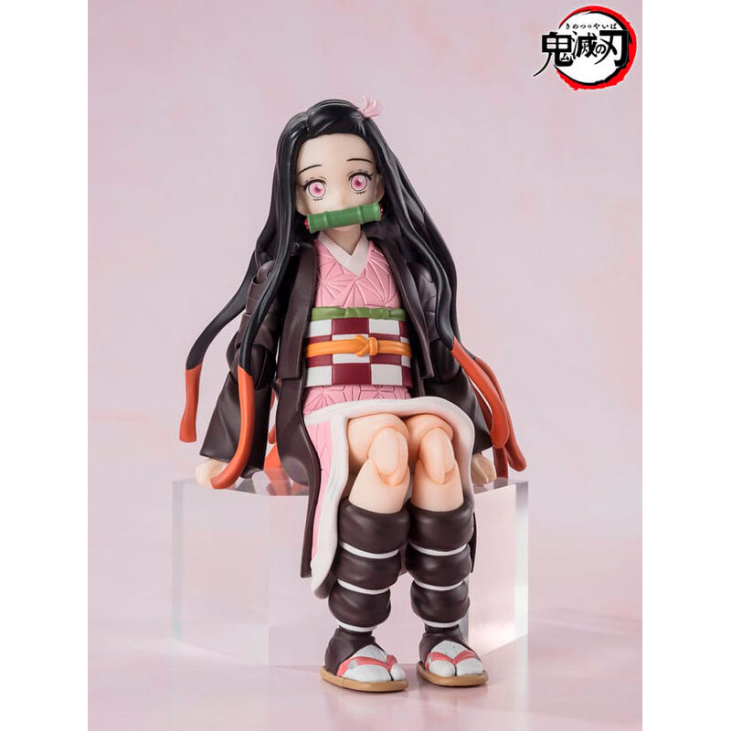 Figurka S H Figuarts Nezuko Kamado Demon Slayer Kimetsu no Yaiba 13cm
