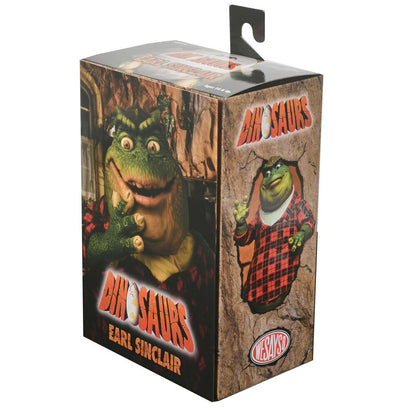 Figura definitiva di dinosauri di Earl Sinclair alta 18 cm