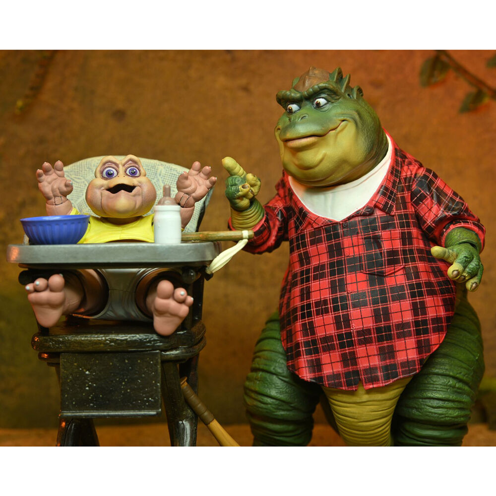 Figura definitiva di dinosauri di Earl Sinclair alta 18 cm