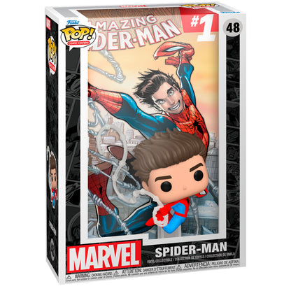 pop figure comic cover marvel spider man the amazing