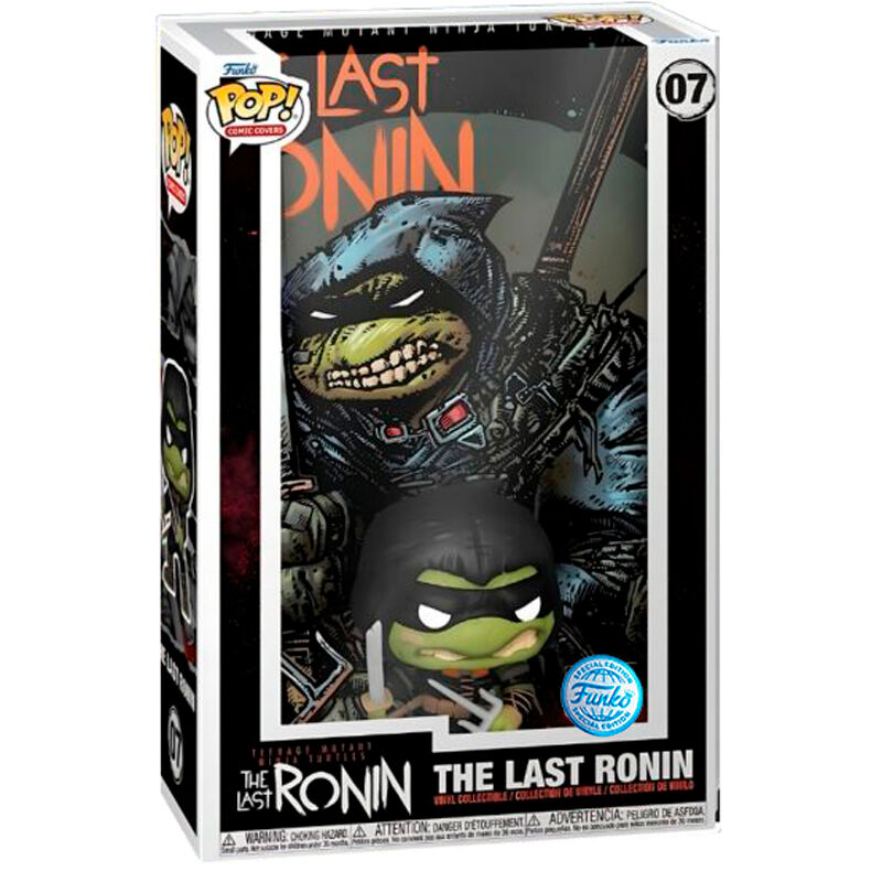 pop comic cover teenage mutant ninja turtles last ronin exclusive figure