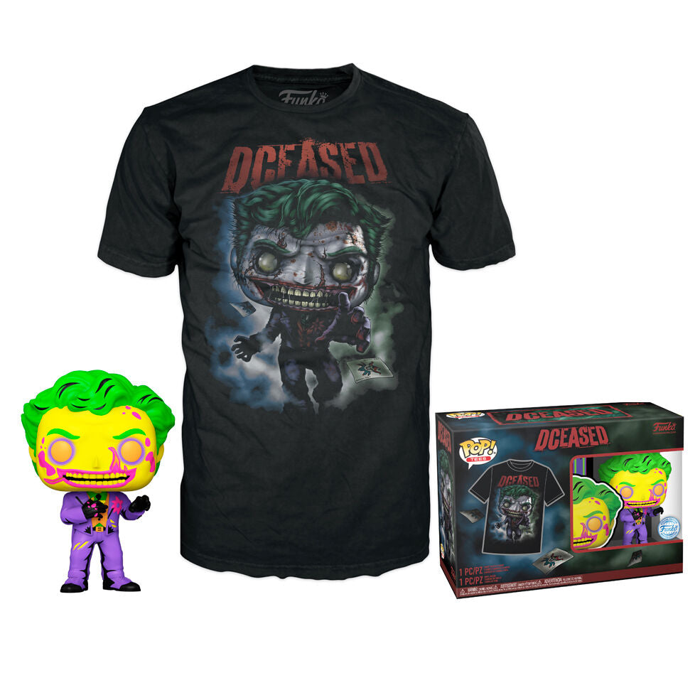 POP figure & Tee set DC Comics Joker