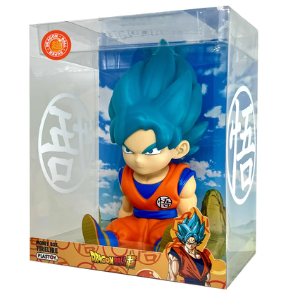 Son Goku Super Saiyan Blue Dragon Ball Super Sparschweinfigur 15 cm
