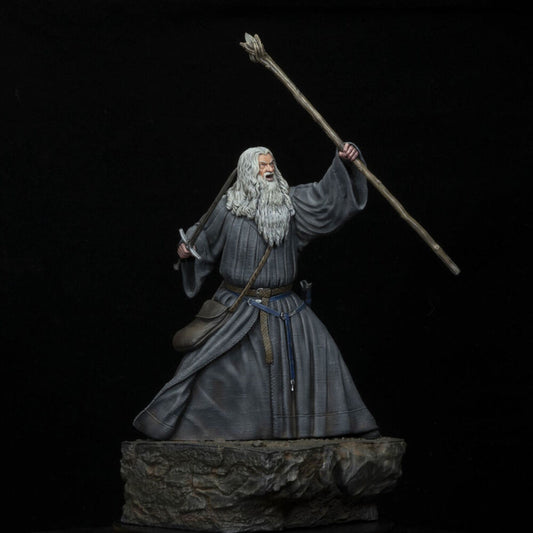 Statuetta di Gandalf a Moria Il Signore degli Anelli 18 cm