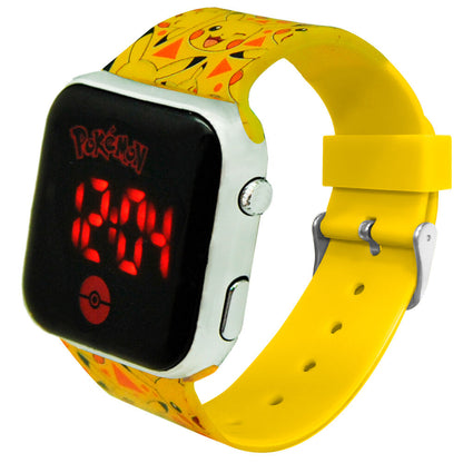 pikachu pokemon led watch