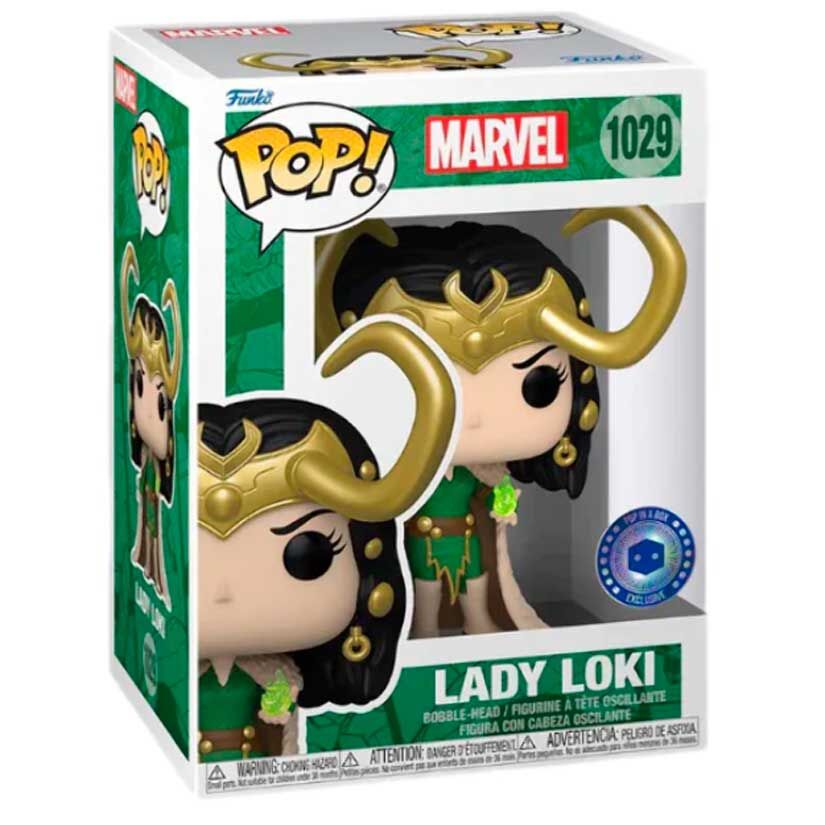 Figura POP exclusiva de Lady Loki de Marvel