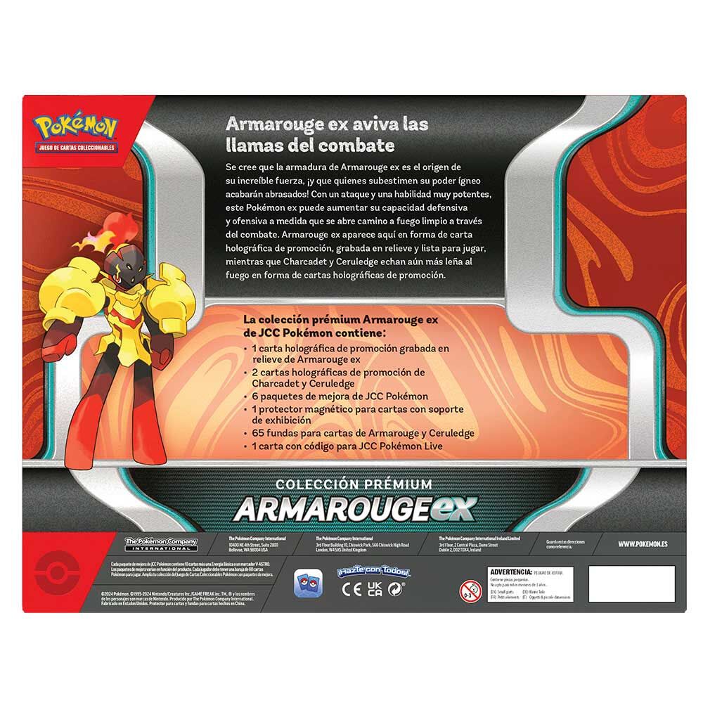 Blister kart Pokemon Armarouge (hiszpański)