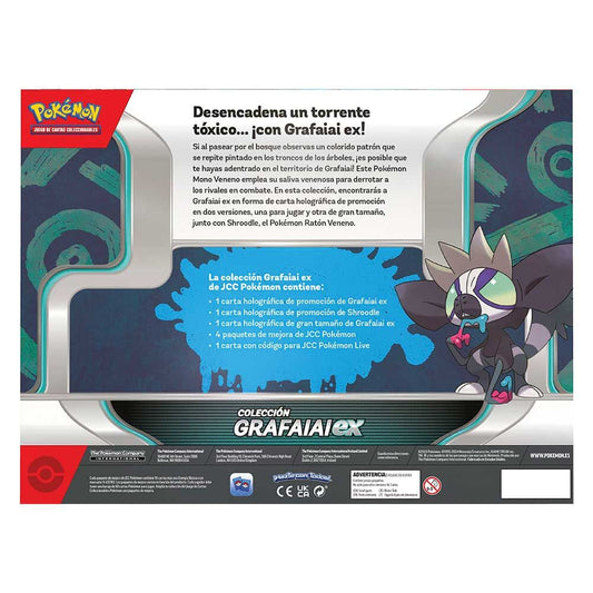 Grafaiai ex box Pokemon cards blister pack (Espanhol)