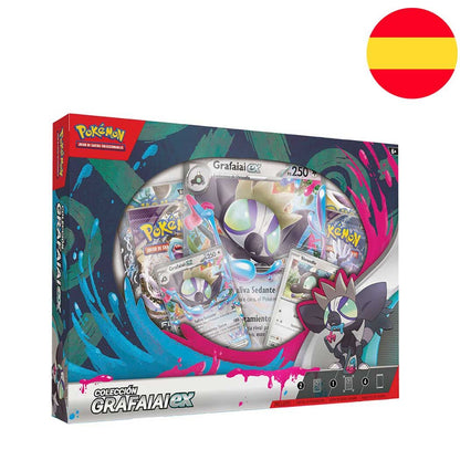 grafaiai ex box pokemon cards blister pack (spanish)