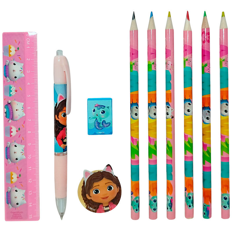 Gabby's Dollhouse Stationery Set