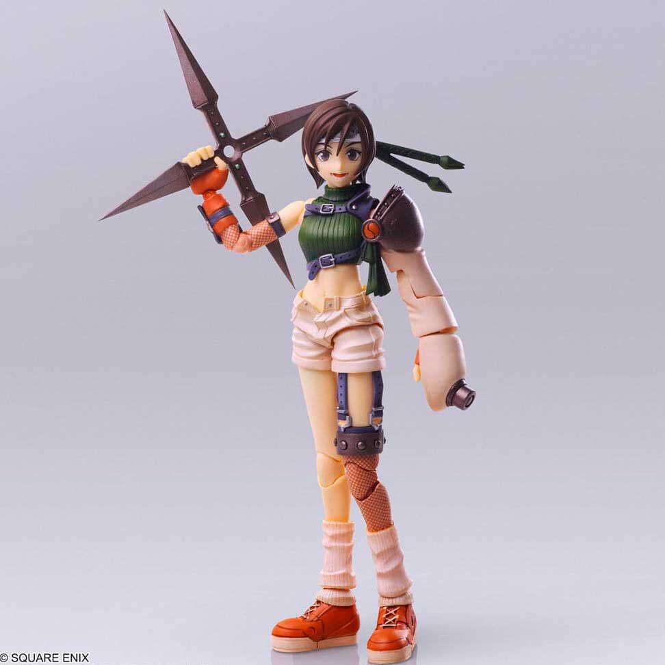 figure yuffie kisaragi final fantasy vii bring 13cm