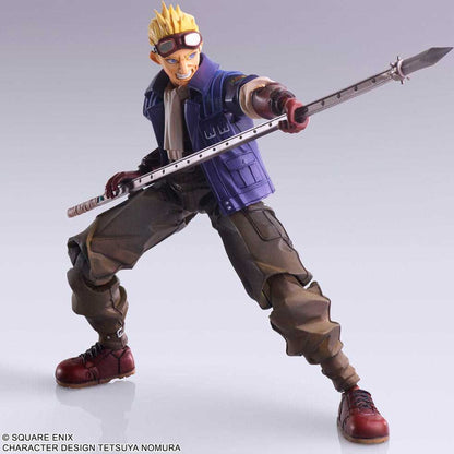 Action figure di Cid Highwind di Final Fantasy VII alta 15 cm