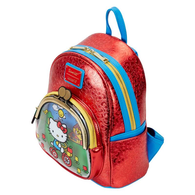 Hello Kitty Loungefly Rucksack zum 50  Jubiläum  26 cm