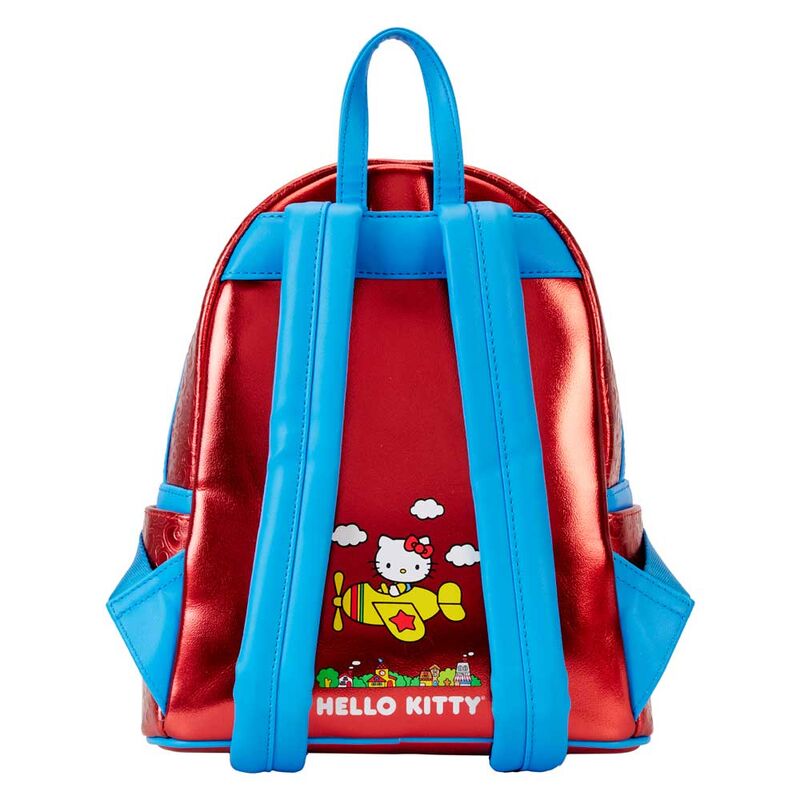 Hello Kitty Loungefly Rucksack zum 50  Jubiläum  26 cm