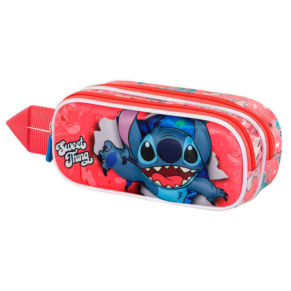 Astuccio doppio 3D Stitch Disney
