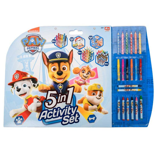 paw patrol 5 in 1 activity set