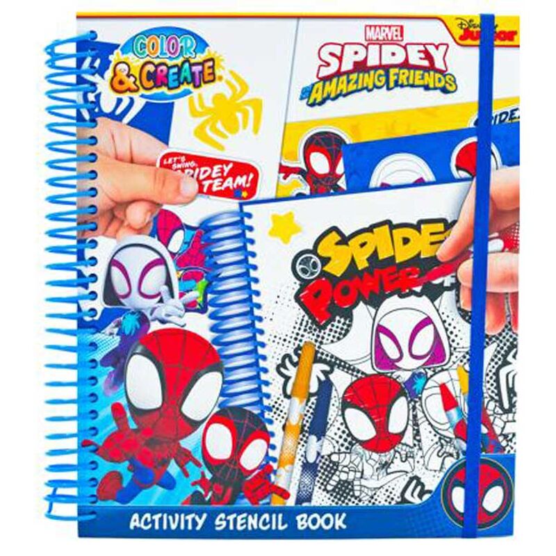 spiderman marvel activity book templates