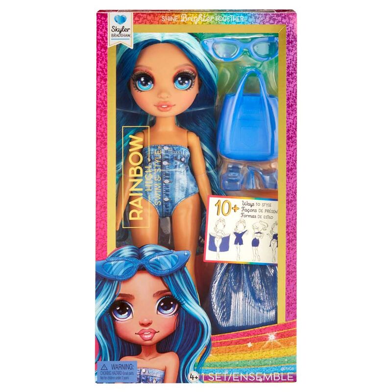 skyler under the sun rainbow high doll 25cm