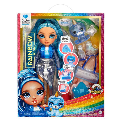 skyler rainbow world rainbow high doll 25cm