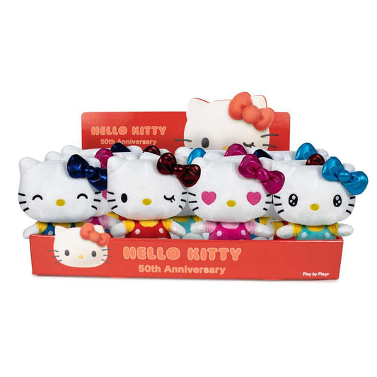 hello kitty 50th anniversary plush toy 16cm assorted
