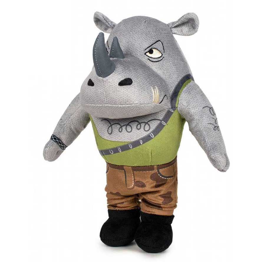 rocksteady mutant mayhem teenage mutant ninja turtles plush toy 28cm