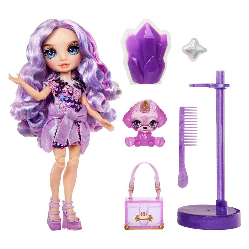 Violet Rainbow World Rainbow High Doll 25cm