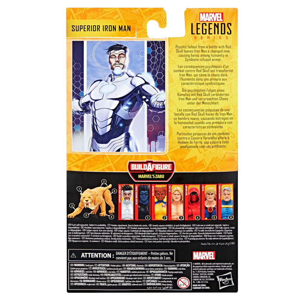 Figurka Iron Mana z serii Marvel Legends Superior 15 cm