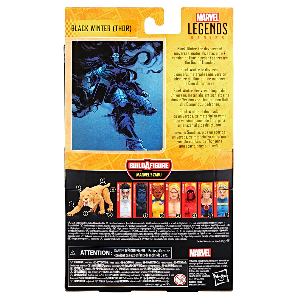 Figurka Thor Czarny Zimowy Marvel Legends Series 15cm