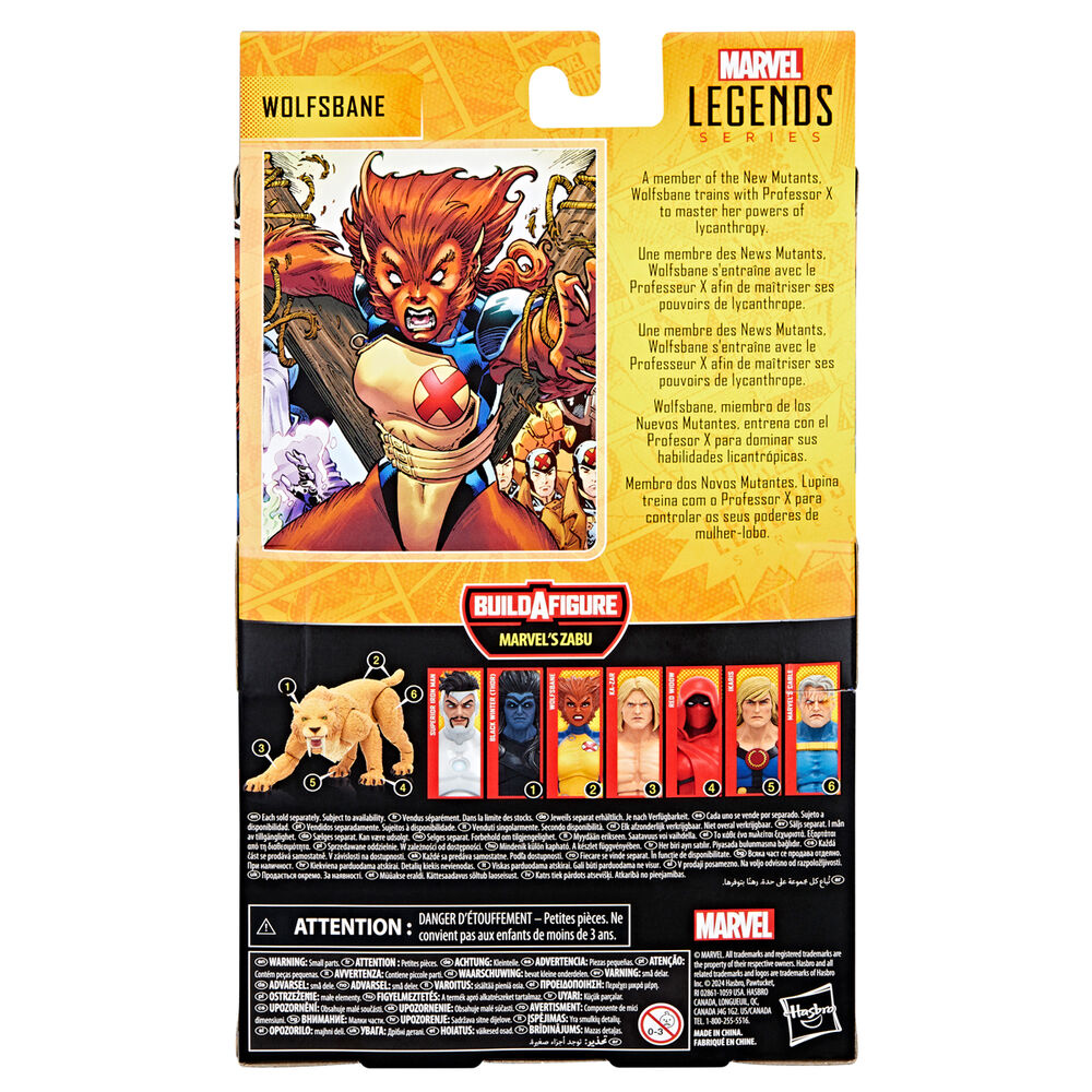 Figurka Wolfsbane z serii Marvel Legends 15 cm