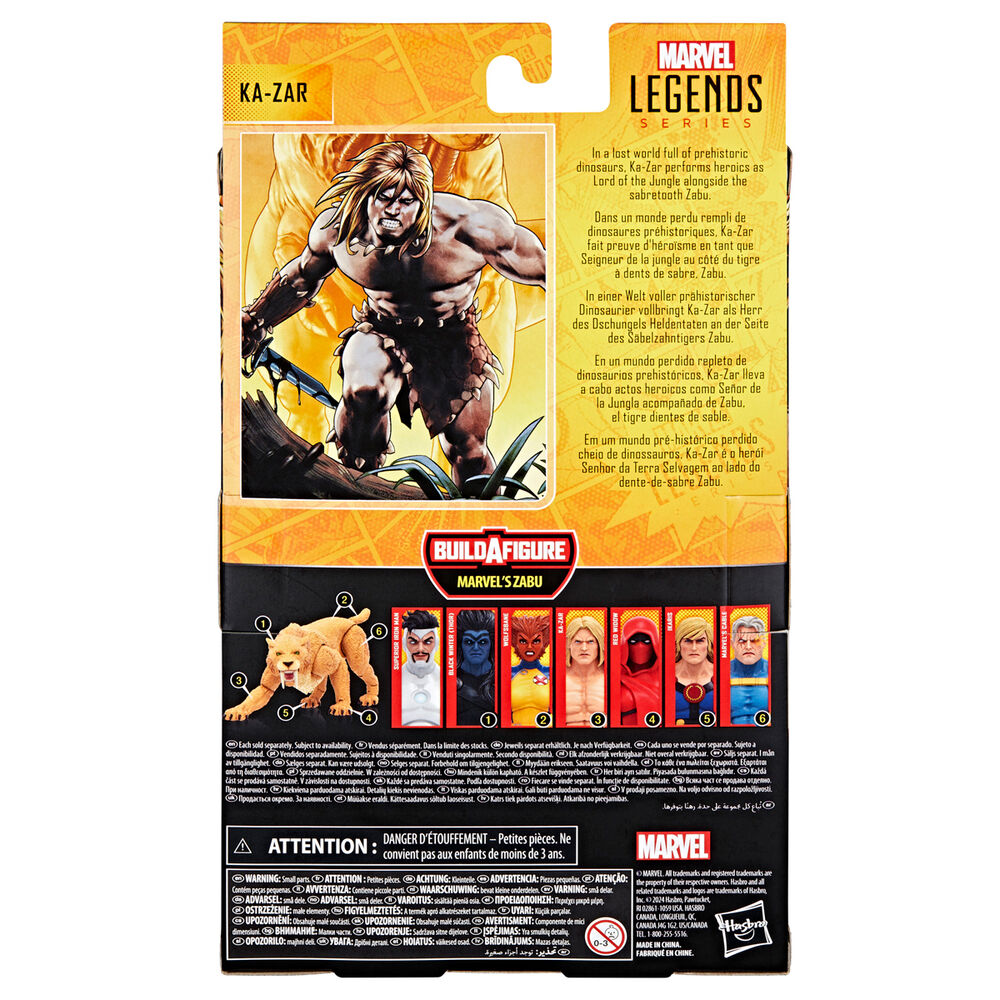 Ka Zar Figure Marvel Legends Series 15cm