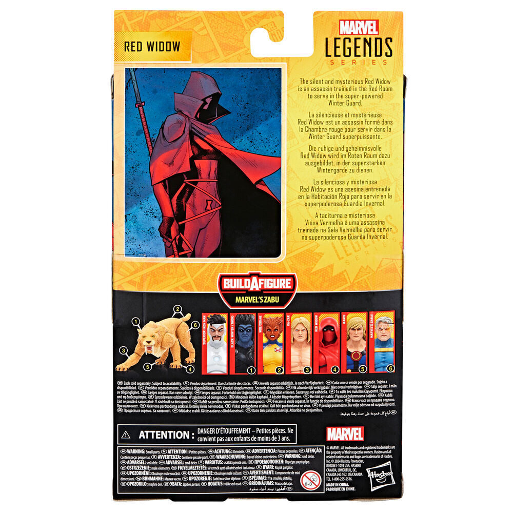 Figurka Czerwonej Wdowy z serii Marvel Legends 15 cm