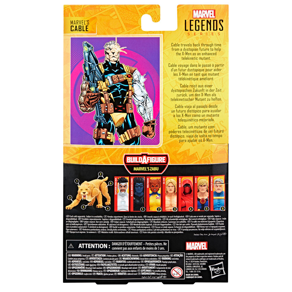 Figurka Marvels Cable Marvel Legends Series 15cm