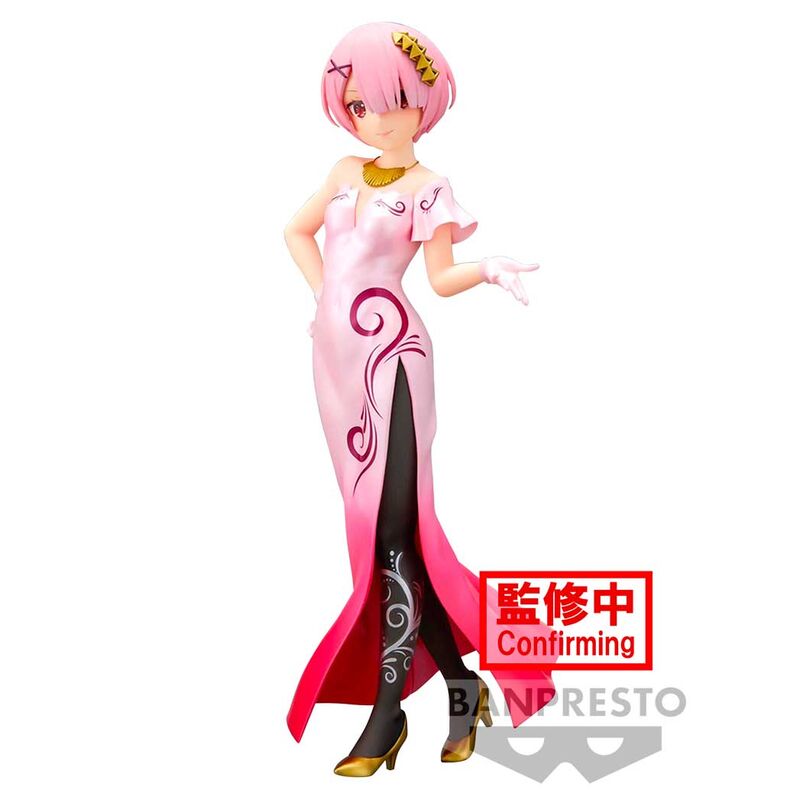 figure ram glitter & glamorous re:zero starting life in another world 23cm