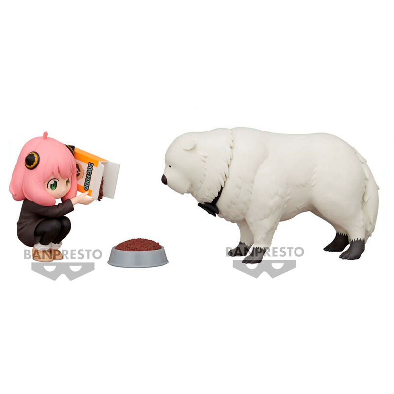 figure anya forger & bond forger ii break time spy x family 13cm