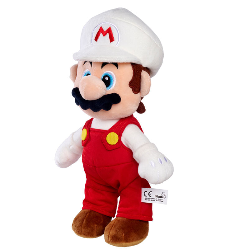 mario fire plush toy super mario bros 30cm