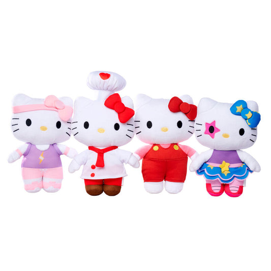 Super Style Hello Kitty Plush 20cm Assorted