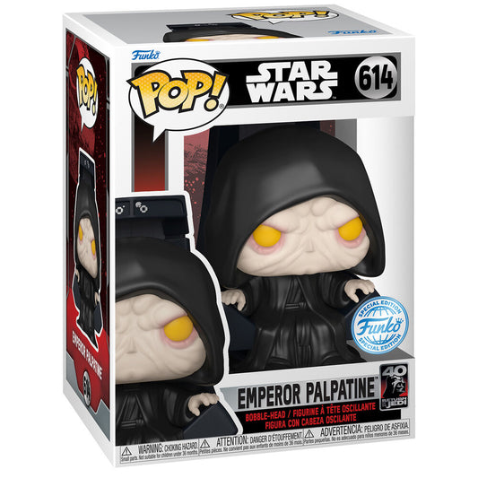 star wars emperor palpatine exclusive pop figure